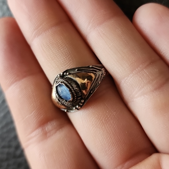 VTG sterling silver ring- size 8 - Picture 4 of 11